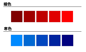 暖色と寒色